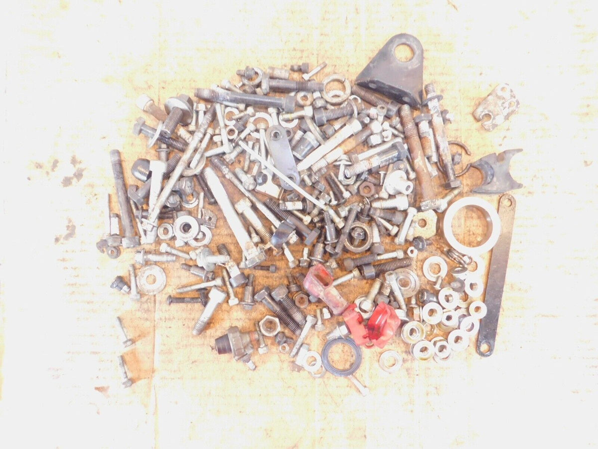 2007 07 Victory Vegas Nuts Bolts & Brackets Parts Box Hardware Lot - C3 Cycle