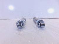 Harley Davidson Sportster 883 & 1200 Chrome Left & Right Rear Shock Absorbers - C3 Cycle