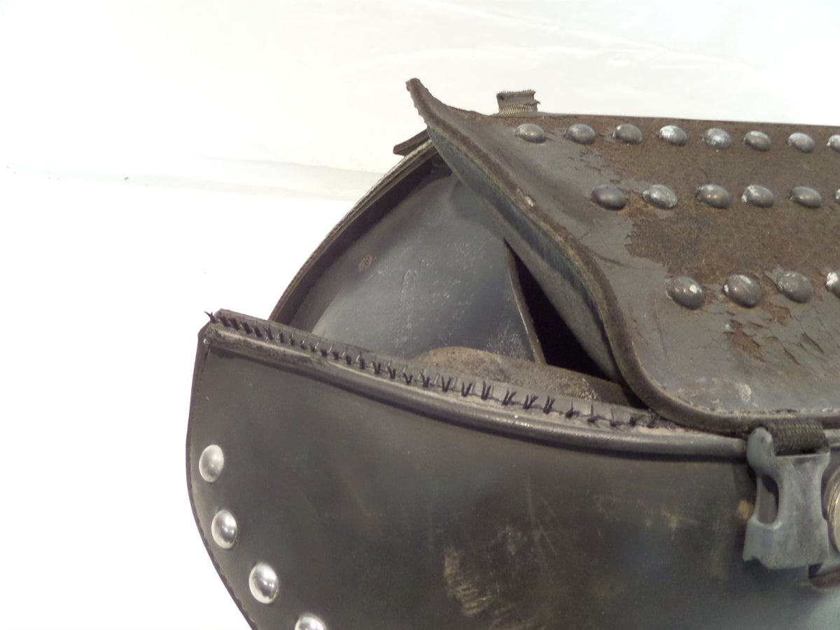 01 2001 Indian Gilroy Scout Right Rear Black Luggage Bag Saddlebag Saddle bag - C3 Cycle