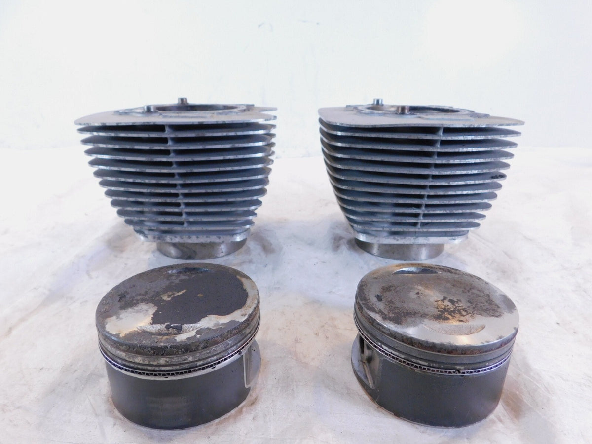 Harley Davidson Twin Cam Touring Dyna & Softail Engine Pistons & Black Cylinders - C3 Cycle