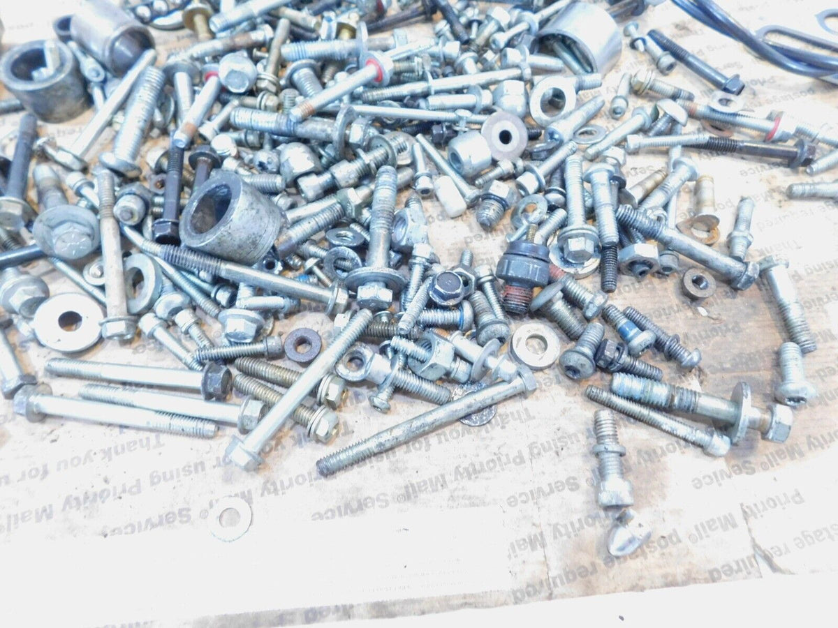 2009 Harley Davidson Dyna FXDB Street Bob Engine Nut Bolt Brackets Parts Box Lot - C3 Cycle