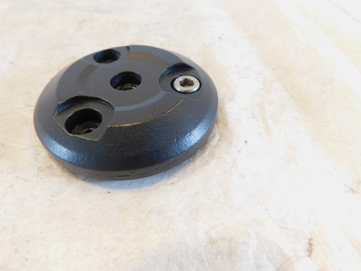 Triumph Adventurer Thunderbird Sport Pair Black Frame Plug Cover Finishers - C3 Cycle