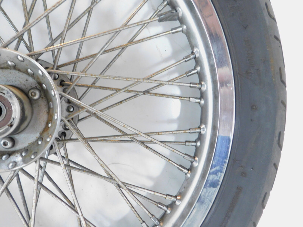 Suzuki Intruder VS1400 VS1400GLP Front Wheel Rim Hub Spokes & Tire 19"x2.15" - C3 Cycle