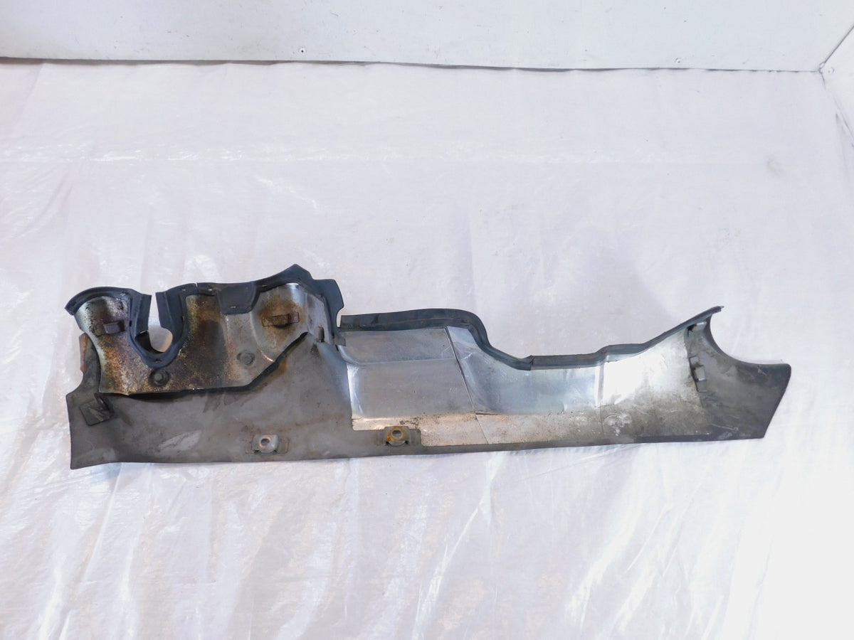 Honda GL1800 Goldwing 1800 Silver Right Exhaust Header Pipe Muffler Shield Cover - C3 Cycle