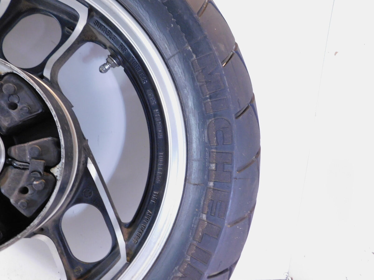 1984 1985 1986 Yamaha FJ1100 FJ1200 Black Rear Back Wheel Rim - 36Y-25338-01-98 - C3 Cycle