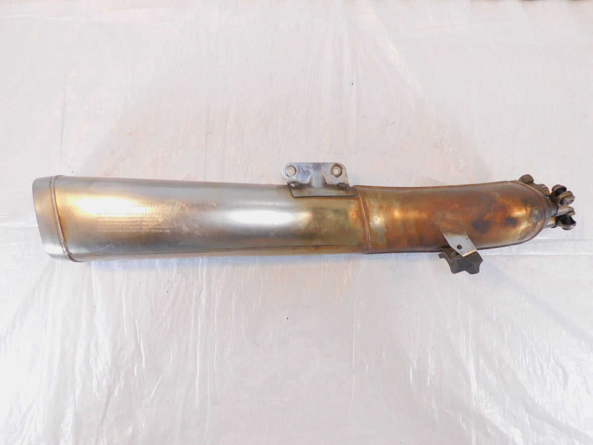 1984-1985 BMW K100 K100RT K100RS Exhaust Muffler Pipe Silencer & Heat Shield - C3 Cycle