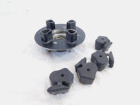 Honda CB650 Custom & Nighthawk 650 Black Rear Wheel Drive Hub Flange w/ Dampers - C3 Cycle