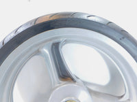 2002 MZ Skorpion Tour MZ660 660cc Cast Silver Front Wheel Rim 17"x3" -Bent