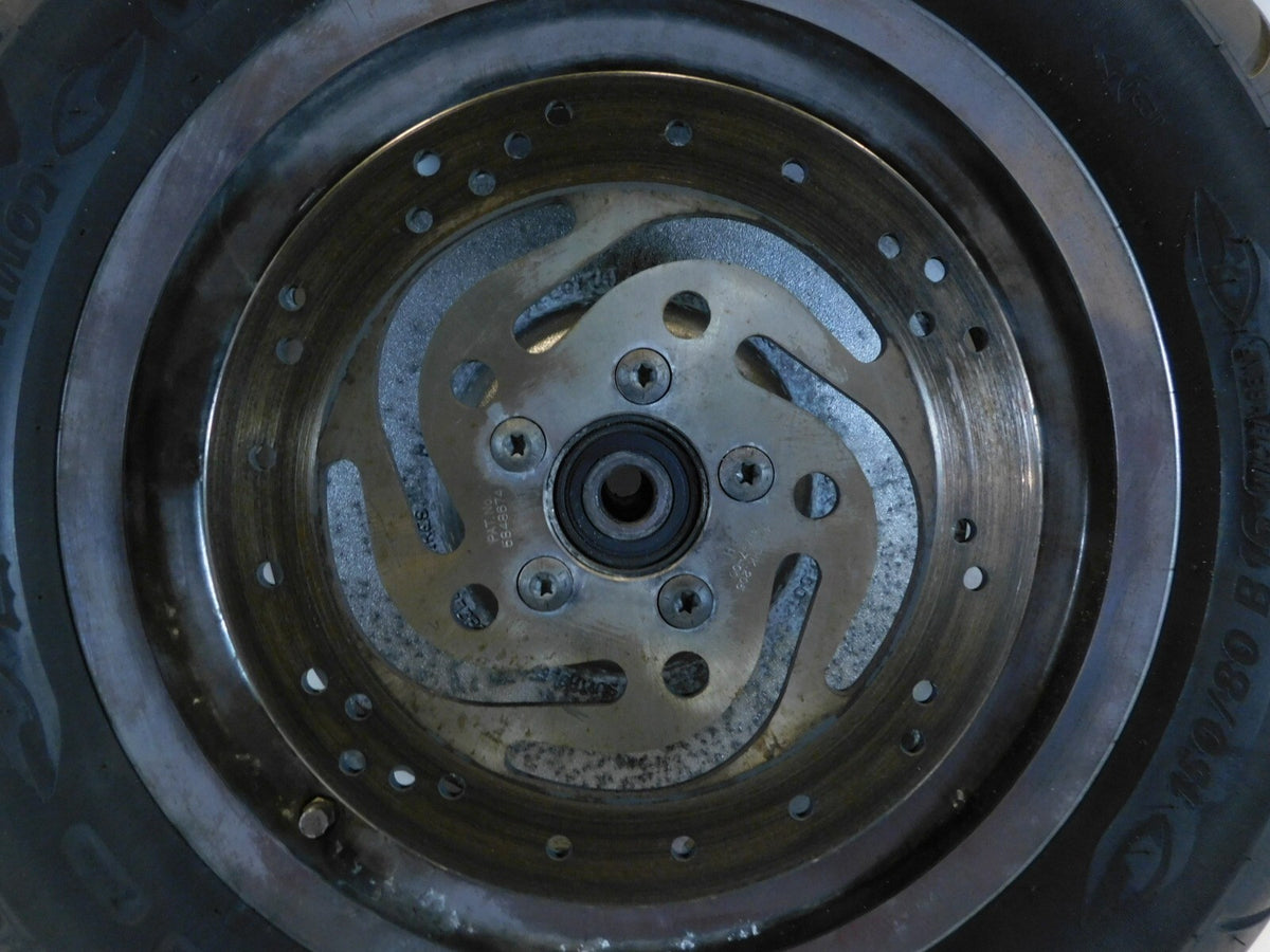 00-03 Harley Davidson Sportster 883 & 1200 Custom Chrome Solid Rear Wheel Rim