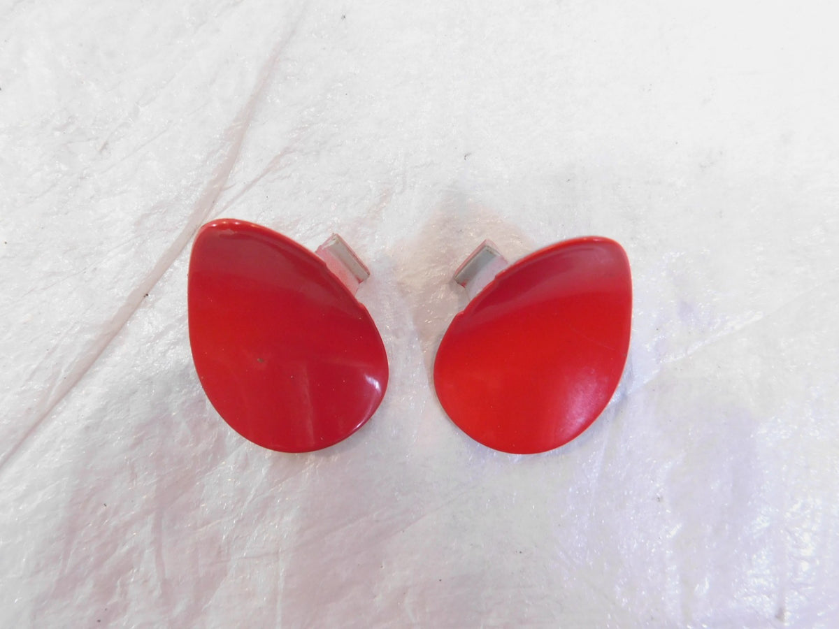 Vespa Piaggio Primavera 50 125 150 Pair Red Left Right Steering Fairing Plugs - C3 Cycle