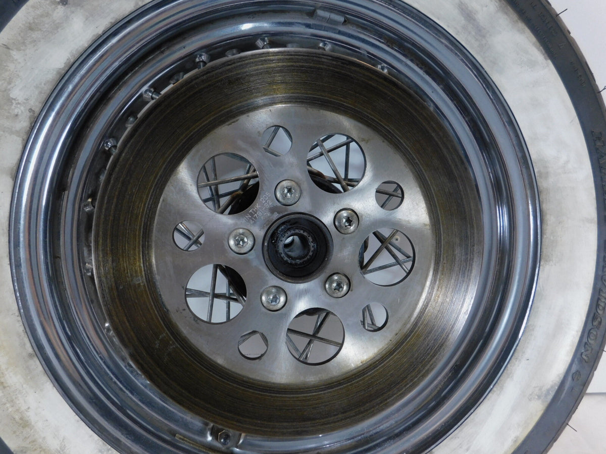 Harley Davidson Dyna Softail & Sportster 883 & 1200 Laced Rear Wheel Rim w/ Tire - C3 Cycle