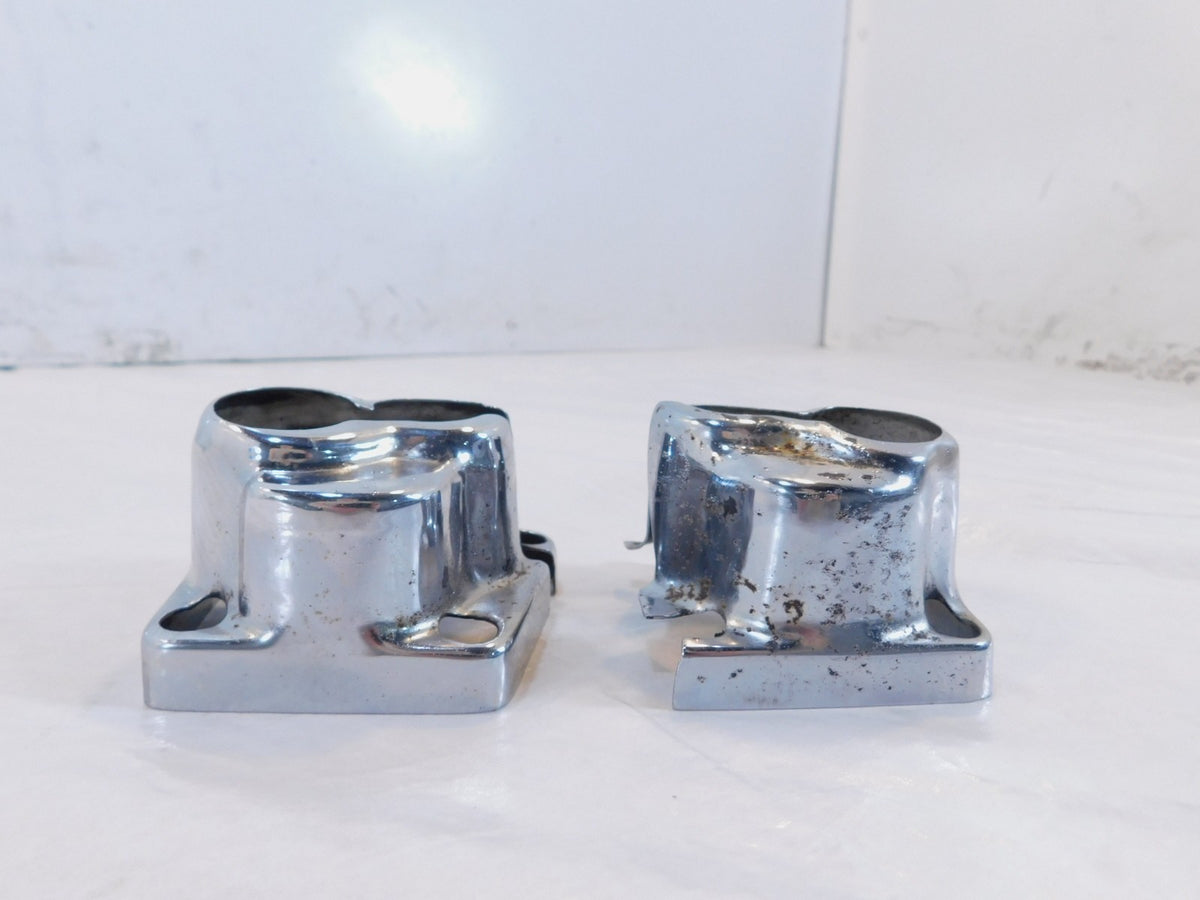 Harley EVO Softail Road King Dyna & FXR Chrome Lifter Tappet Housing Covers - C3 Cycle