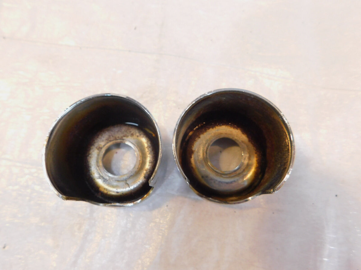 Harley Davidson Sportster 883 & 1200 Rear Shock Absorber Upper Mount Bolt Covers - C3 Cycle