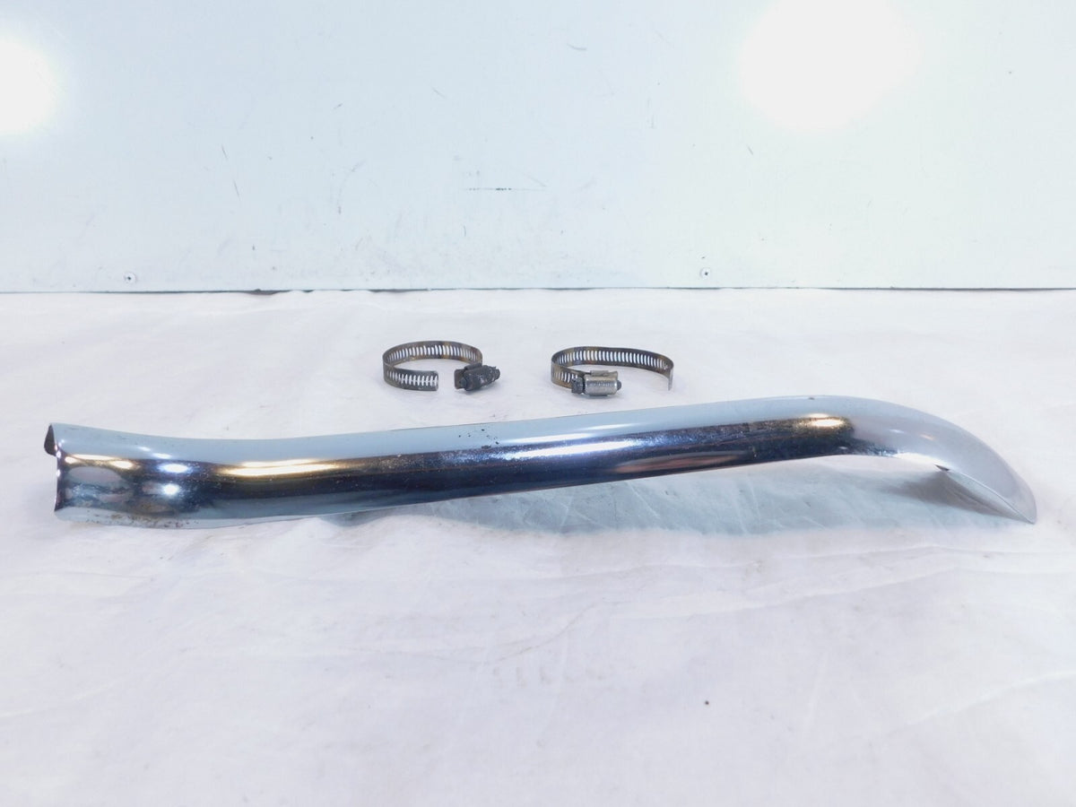 Harley Touring EVO FLHT Electra Glide Rear Left Exhaust Pipe Cover Heat Shield - C3 Cycle
