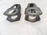 Ducati Scrambler & Monster Swingarm Rear Axle Chain Adjuster Puller Brackets - C3 Cycle