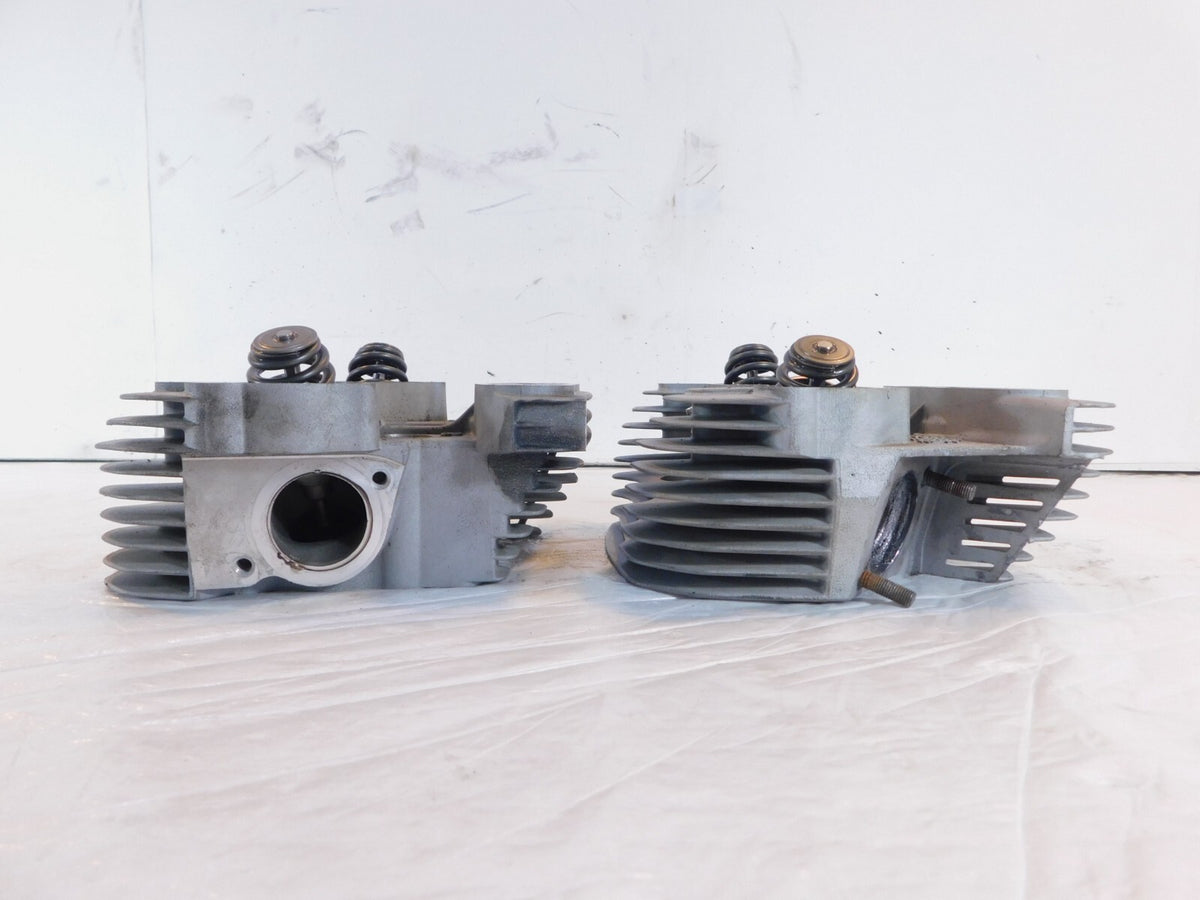 04-06 Harley Davidson Sportster XL 883 Front Rear Silver Cylinder Heads & Valves - C3 Cycle
