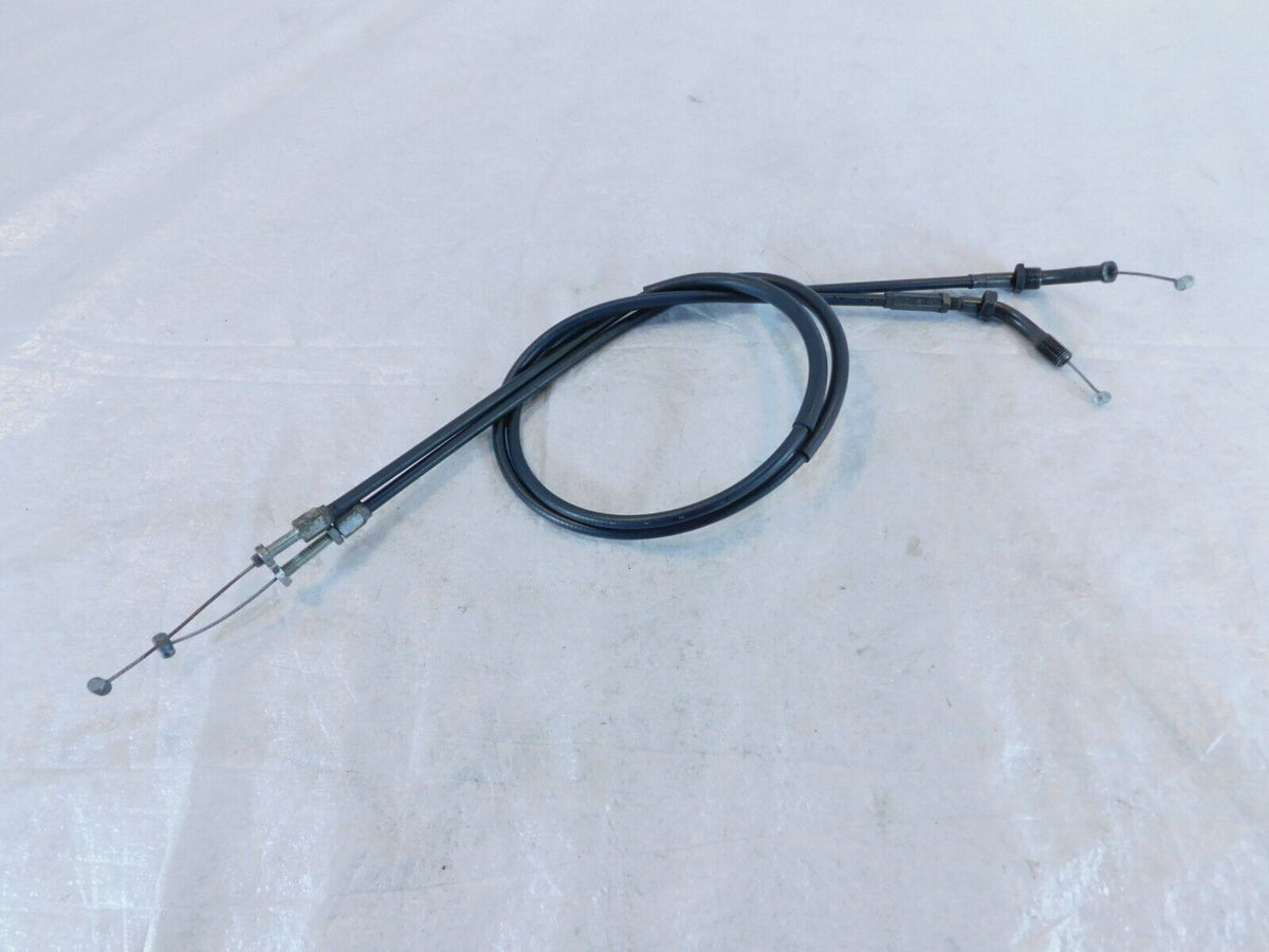 1998-01 Honda Interceptor VFR800 Front Handlebar Throttle Open/Close Cable Lines - C3 Cycle