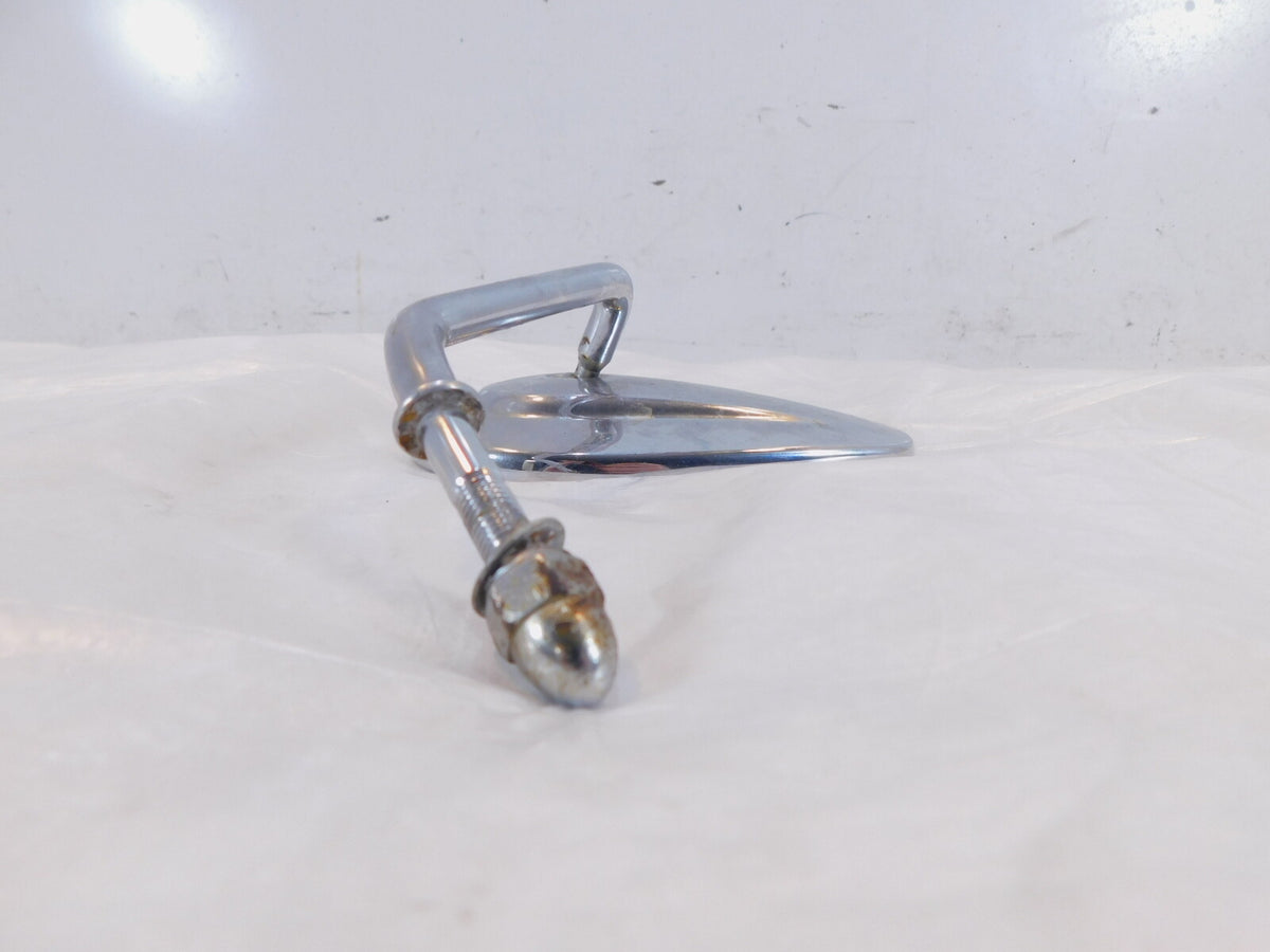Harley Electra Glide & Softail & Dyna & Sportster Left Chrome Rear View Mirror - C3 Cycle