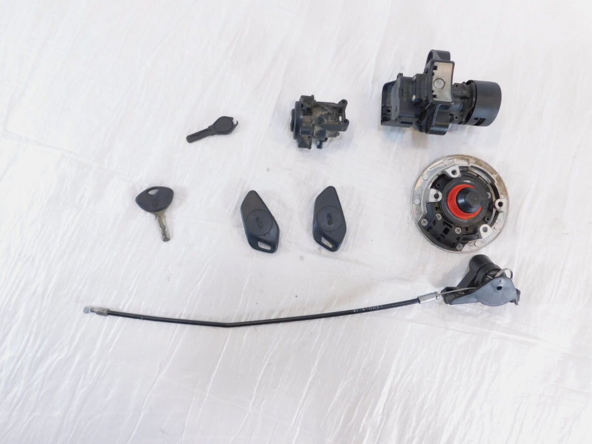 2011-2013 BMW K1600GT K1600GTL Gas Cap Ignition Switch Fob Locks And Keys - C3 Cycle