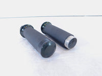 Harley Davidson Dyna Sportster Softail Black Left & Right Handlebar Hand Grips - C3 Cycle