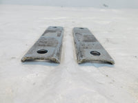 Pair Harley Davidson Touring Road King Electra Glide Muffler Mount Bracket Tabs