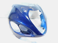 1999-2003 Suzuki GSX1300R Busa Hayabusa Blue Front Upper Fairing Cowling Cowl - C3 Cycle