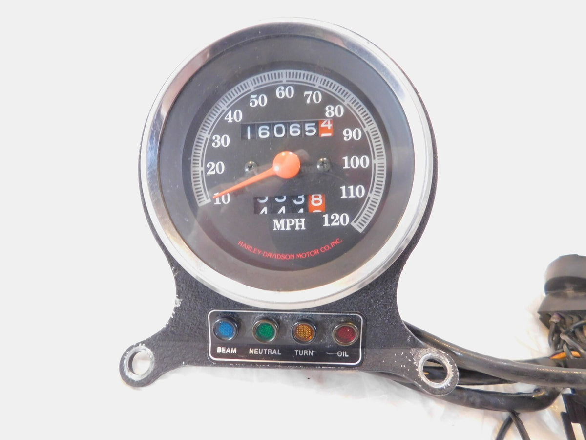 1986-1990 Harley Davidson Sportster XLH883 & 883 Hugger Speedometer & Odometer - C3 Cycle
