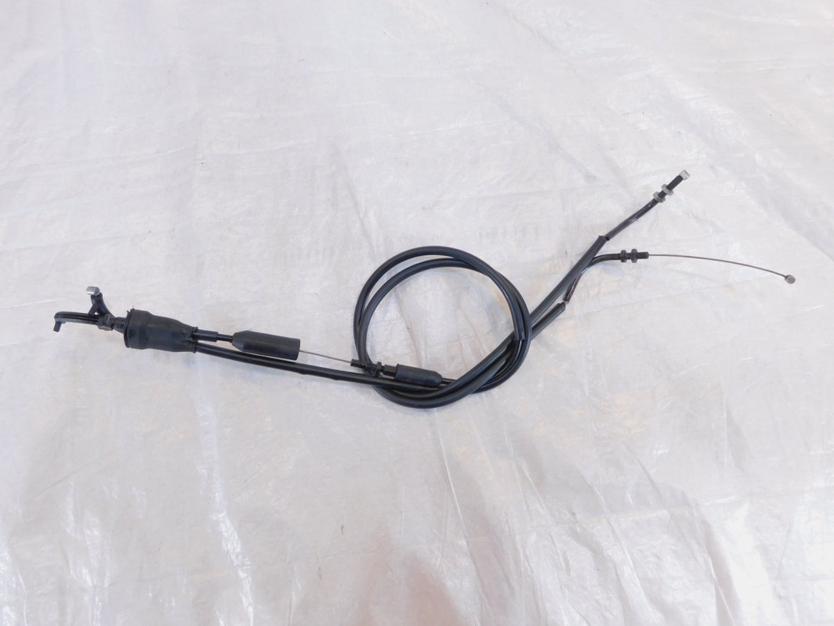 2008-12 Triumph Street Triple 675 675R Handlebar Push/Pull Throttle Cable Lines - C3 Cycle