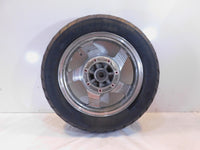Kawasaki Vulcan Nomad & Nomad FI VN1500 Black Rear Wheel Rim & Tire 16" x 3.5" - C3 Cycle