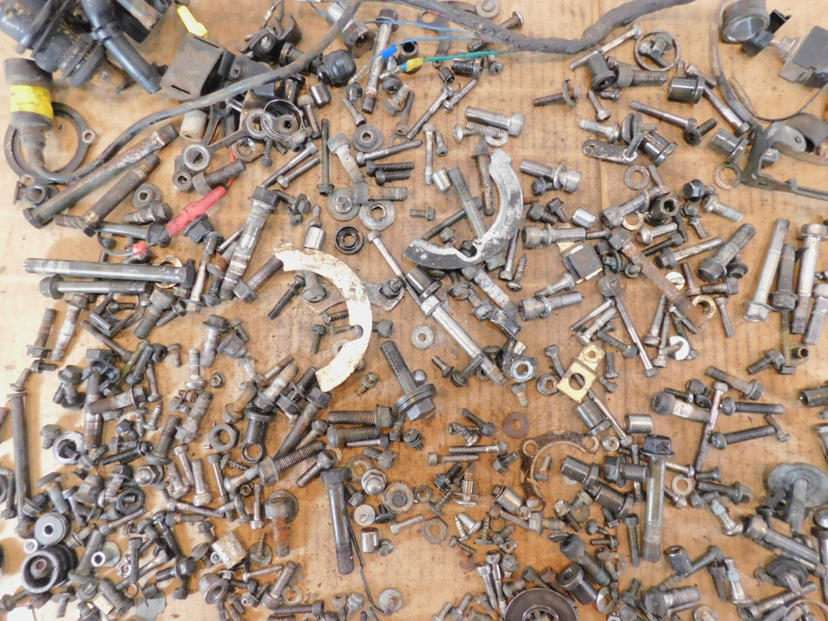 2002 02 Yamaha Royal Star Tour Deluxe XVZ13 Nuts Bolts Brackets Parts Misc Lot - C3 Cycle