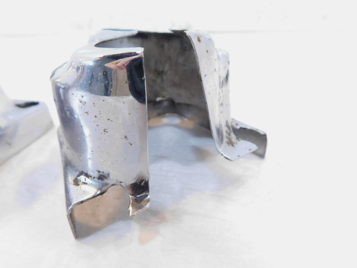 Harley EVO Softail Road King Dyna & FXR Chrome Lifter Tappet Housing Covers - C3 Cycle