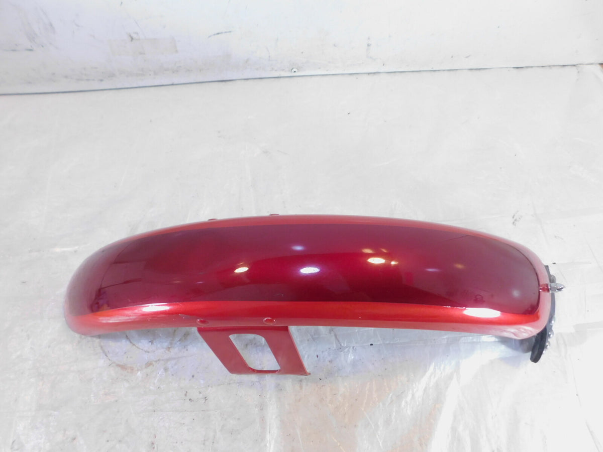 Harley Davidson Dyna Wide Glide Softail Red Front Wheel Cover Fender & Mud Guard - C3 Cycle