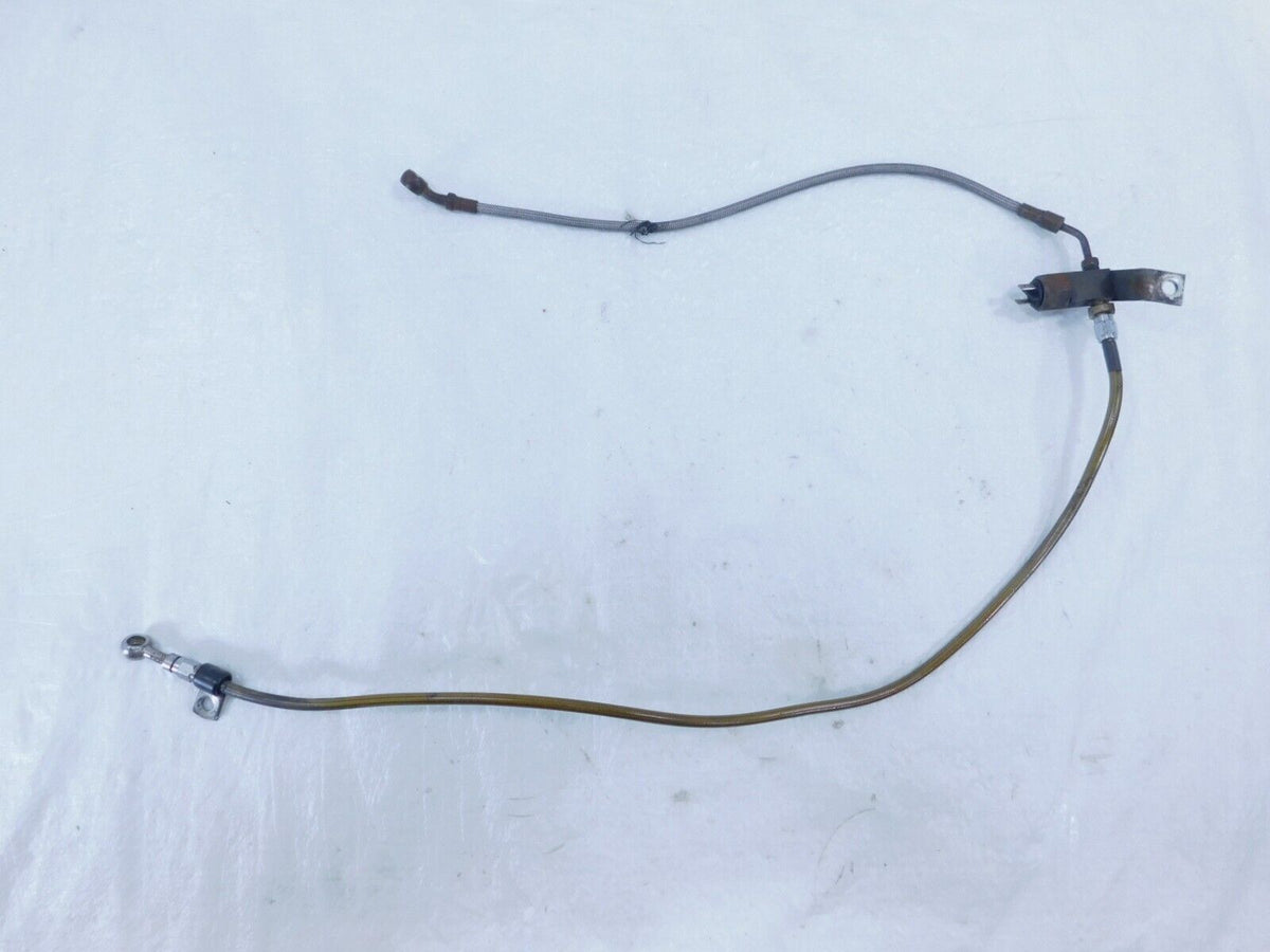 Harley Davidson Softail Custom & Night Train Rear Brake Caliper Line Hose Pipe - C3 Cycle