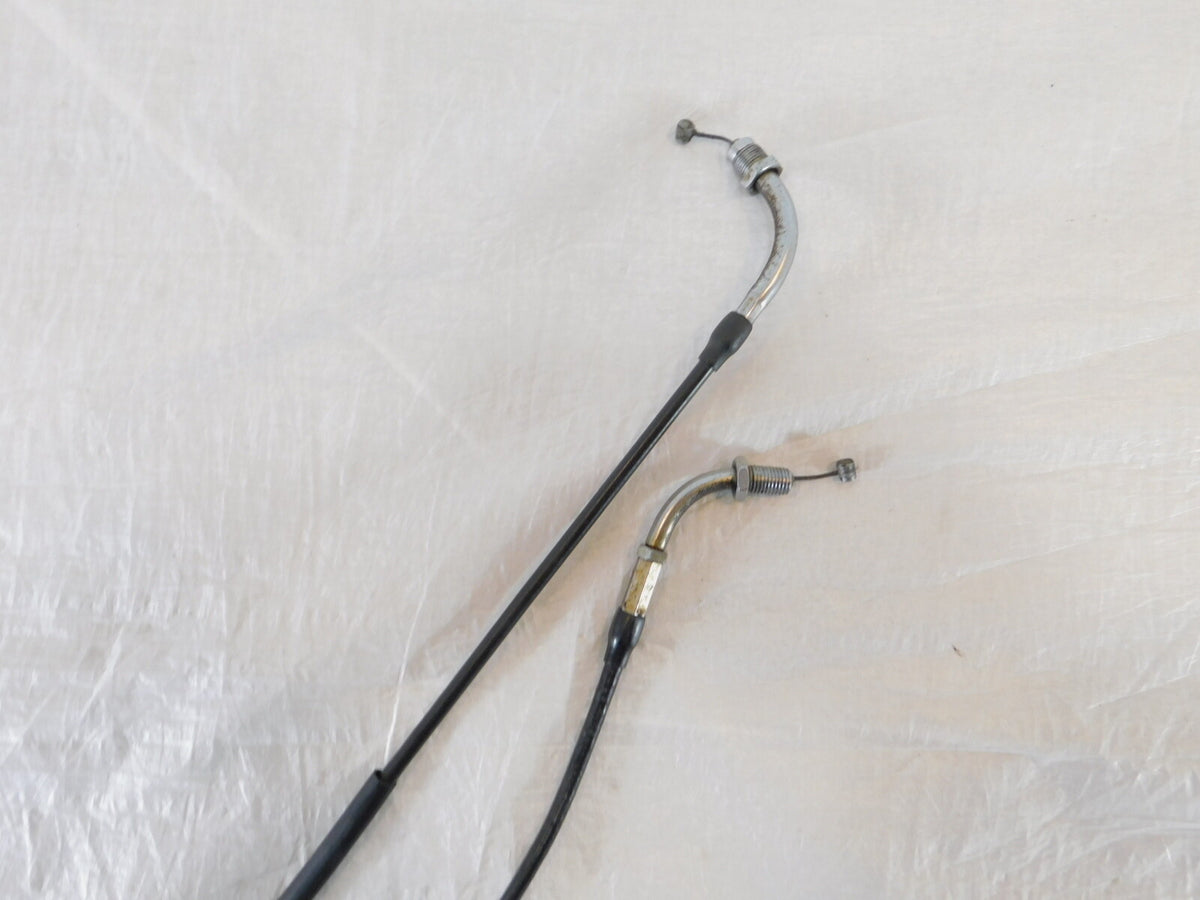 1978-1981 CX500 500 Deluxe Standard Front Handlebar Cables Throttle Open/Close - C3 Cycle