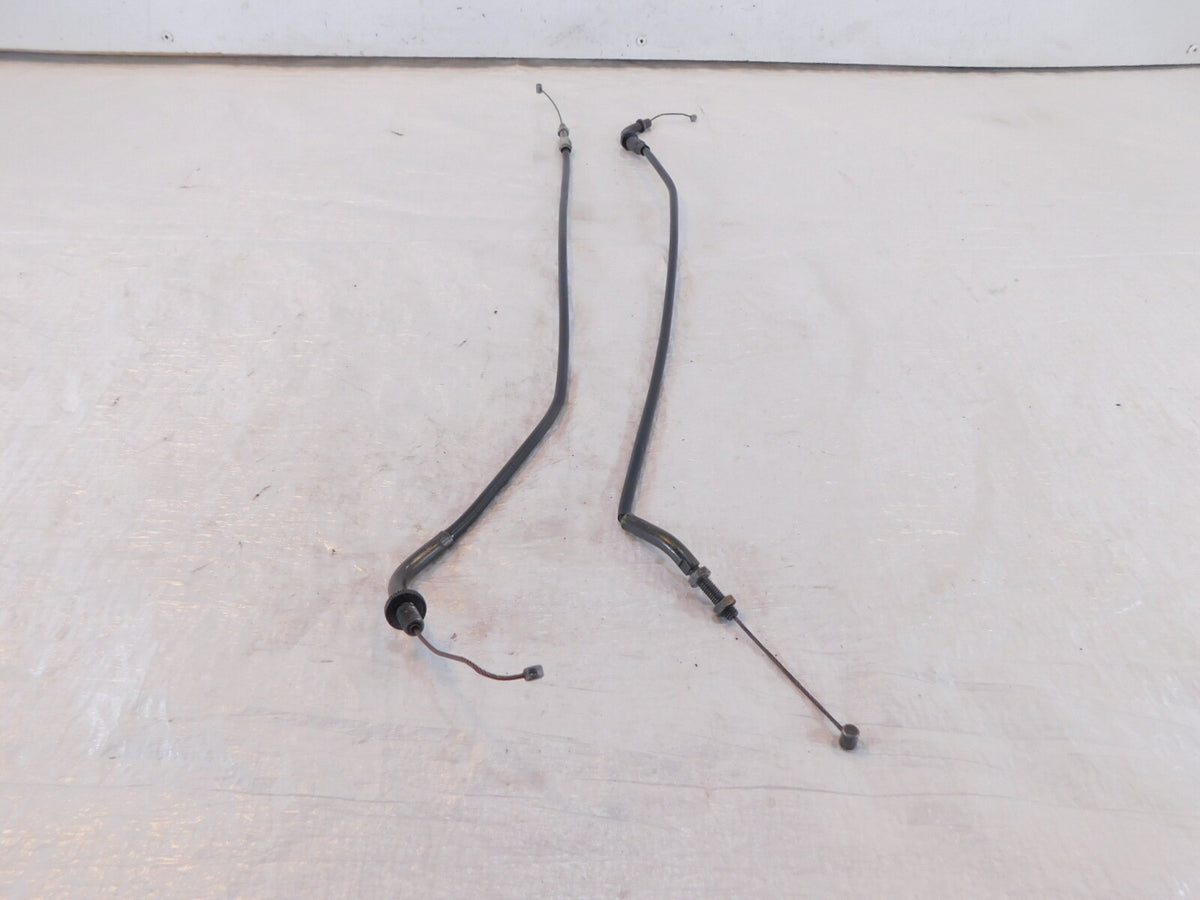 1993-1999 Yamaha FZR600R FZR600 Push & Pull Throttle Cable Line Wires - C3 Cycle