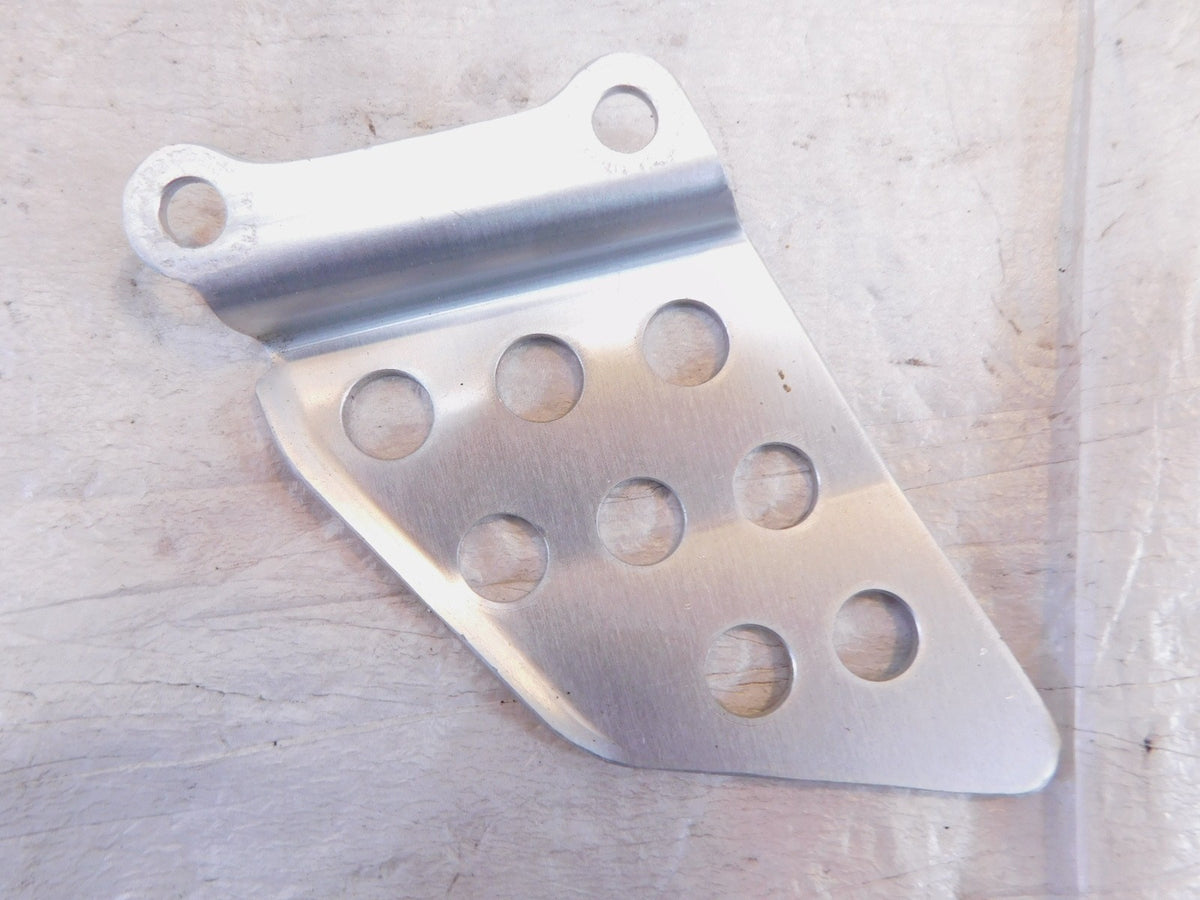 Honda CBR600RR CBR600RA CBR600 Silver Front Right Footrest Peg Foot Guard Shield - C3 Cycle