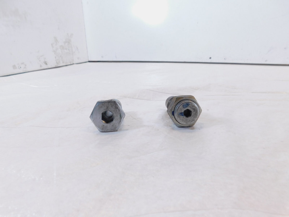 84-99 Yamaha Virago 700 750 1000 1100 Rear Wheel Fork Swingarm Pivot Bolt Shafts - C3 Cycle