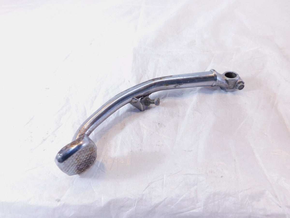 1983 83 Honda GL650 Silverwing 650 Silver Right Rear Foot Brake Pedal Lever - C3 Cycle