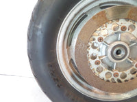 1999-2004 Yamaha V-Max 1200 VMX12 OEM Silver Cast Rear Back Wheel Rim Hub & Tire - C3 Cycle