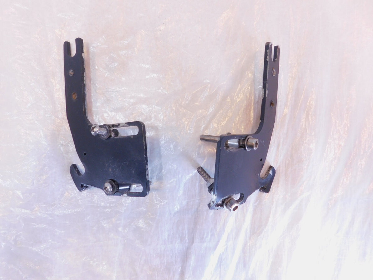 2000-2008 Harley Softail Heritage Classic Front Windshield Windscreen Brackets - C3 Cycle
