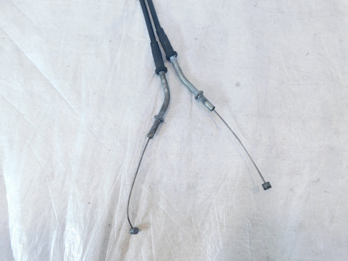 2000-2001 Kawasaki Ninja ZX12R ZX1200 ZX1200A Throttle Open/Close Cable Lines - C3 Cycle