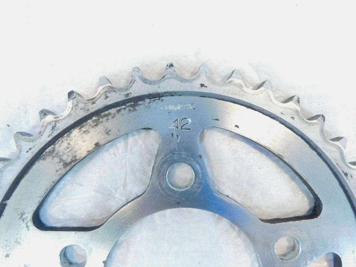 1998 98 Triumph Trophy 1200 4 Rear Back Wheel Chain Sprocket Gear 42T - Sunstar - C3 Cycle