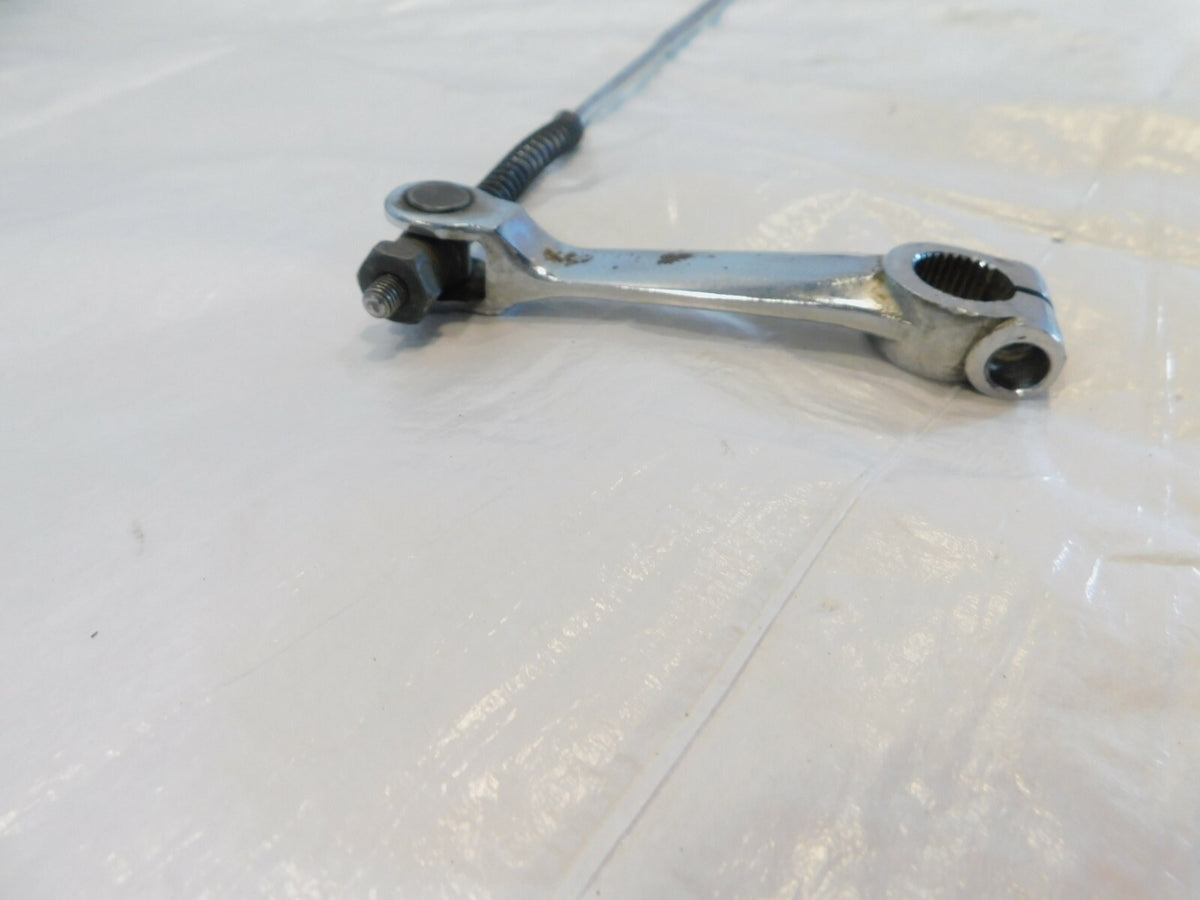 89-98 Honda PC800 Pacific Coast 800 Brake Pedal Pivot Shaft & Linkage Rod Shafts - C3 Cycle