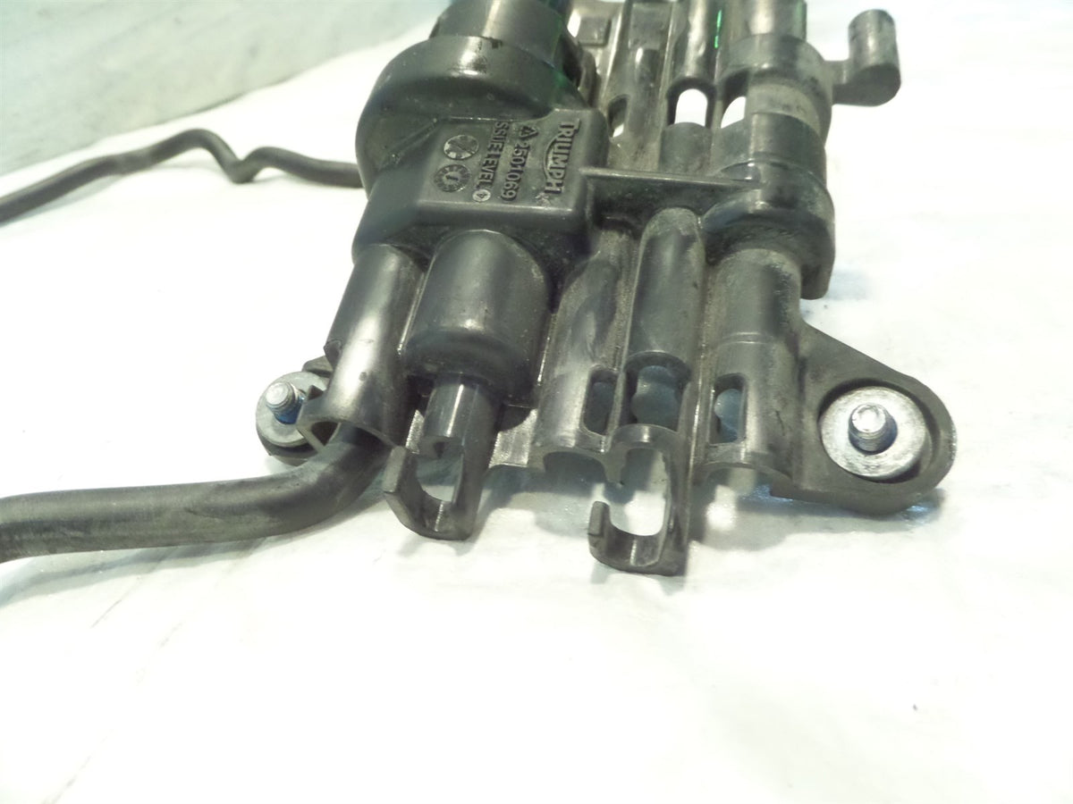 Triumph Trophy SE Tiger Explorer XC Electrical Wiring Harness Crankcase Bracket - C3 Cycle