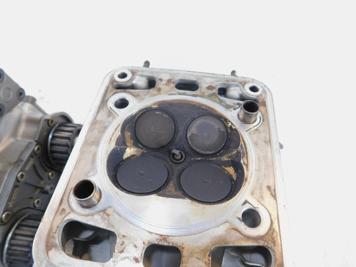 1999-2001 Ducati Sport Touring ST4 Engine Motor Cylinder Heads w/ Valve Cover - C3 Cycle