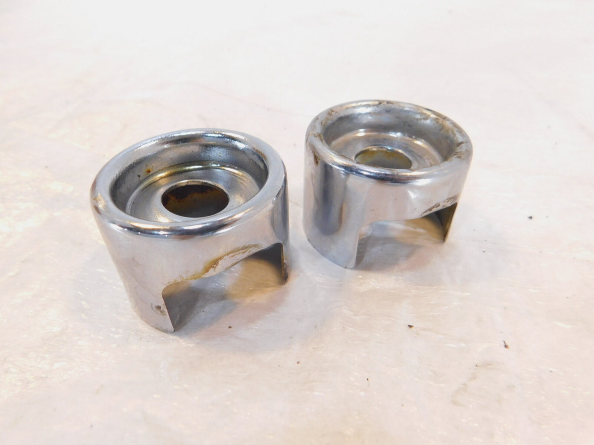 Harley Davidson Sportster 883 & 1200 Rear Shock Absorber Upper Mount Bolt Covers - C3 Cycle