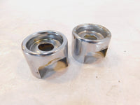 Harley Davidson Sportster 883 & 1200 Rear Shock Absorber Upper Mount Bolt Covers - C3 Cycle