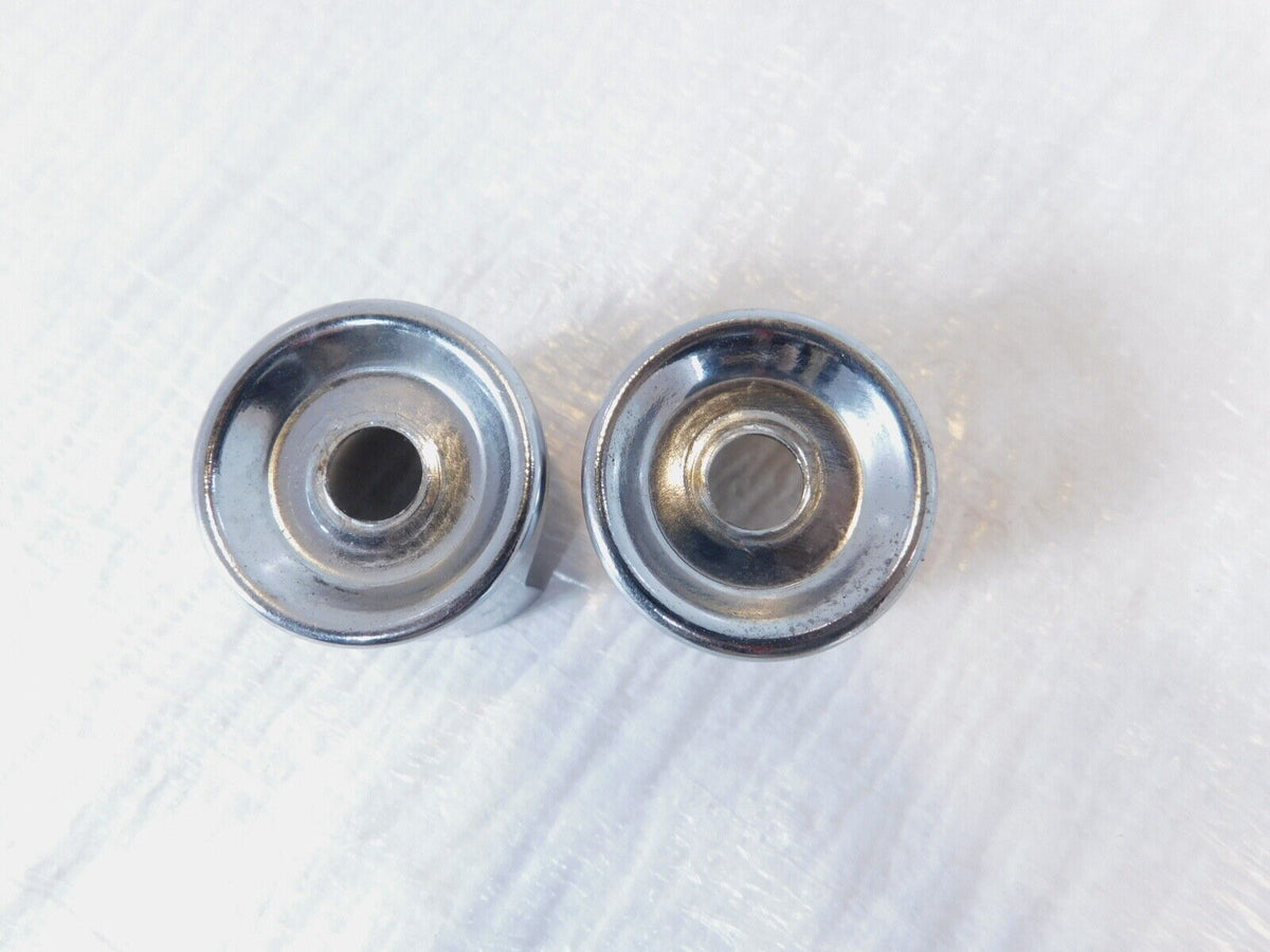 Pair Harley Davidson Sportster 883 1200 Shock Absorber Mount Bolt Covers - C3 Cycle