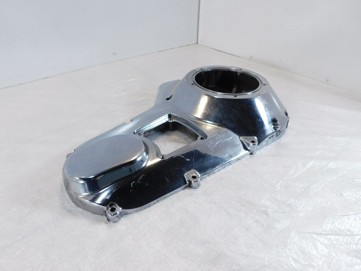 Harley Davidson Road King & Electra Glide Chrome Left Engine Motor Clutch Cover - C3 Cycle