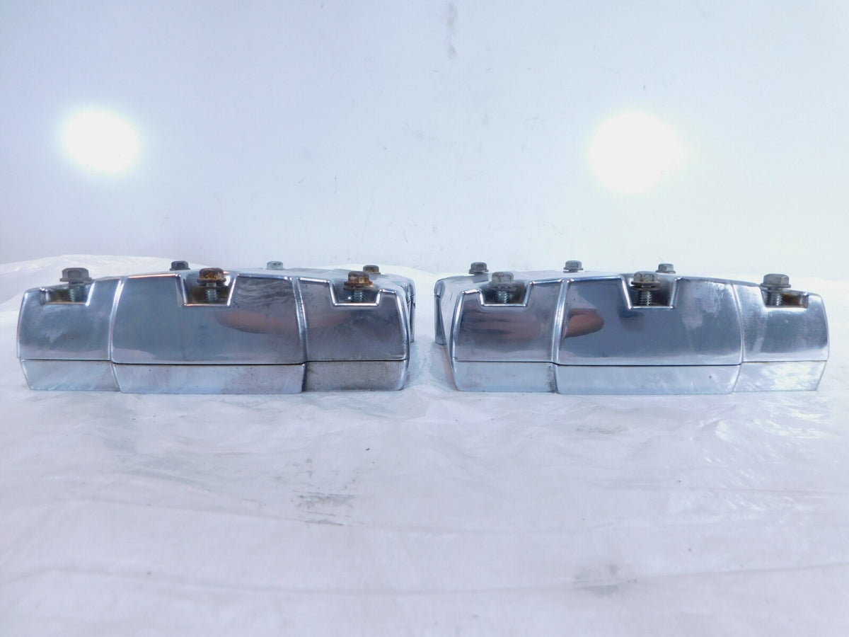 Harley Davidson Touring Dyna & Softail Chrome Cylinder Head Rocker Boxes - C3 Cycle